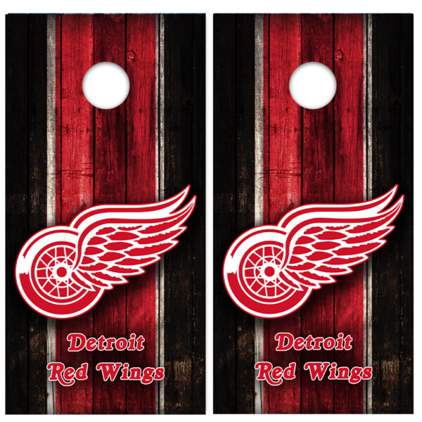 Detroit Red Wings Cornhole Wrap