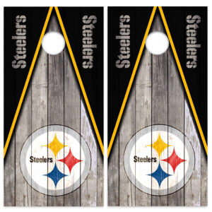 Pittsburgh Steelers Cornhole Wrap