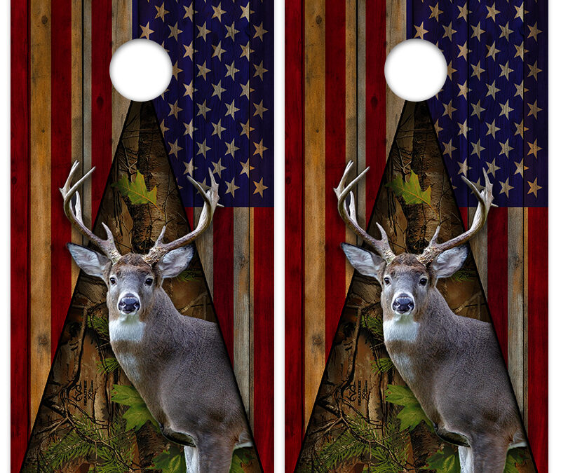 Real Deer Flag