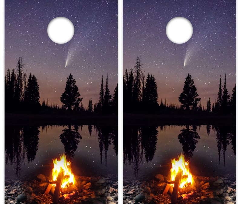 Campfire and Water
