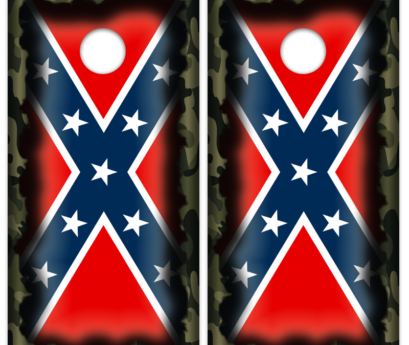 Confederate Camo Flag