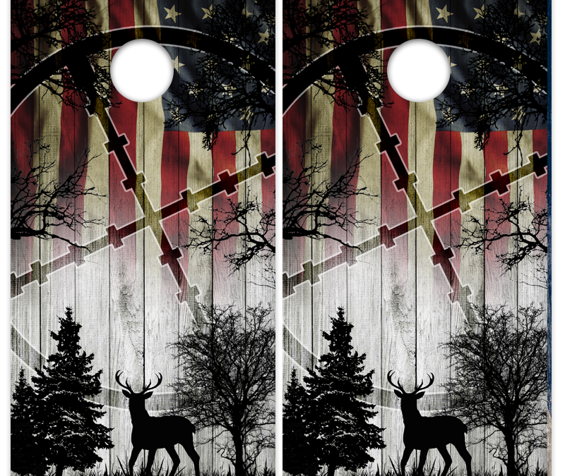 Scope Flag Deer