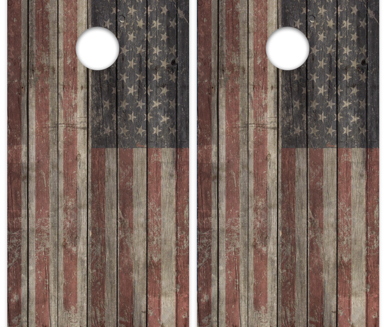 US Distressed Flag