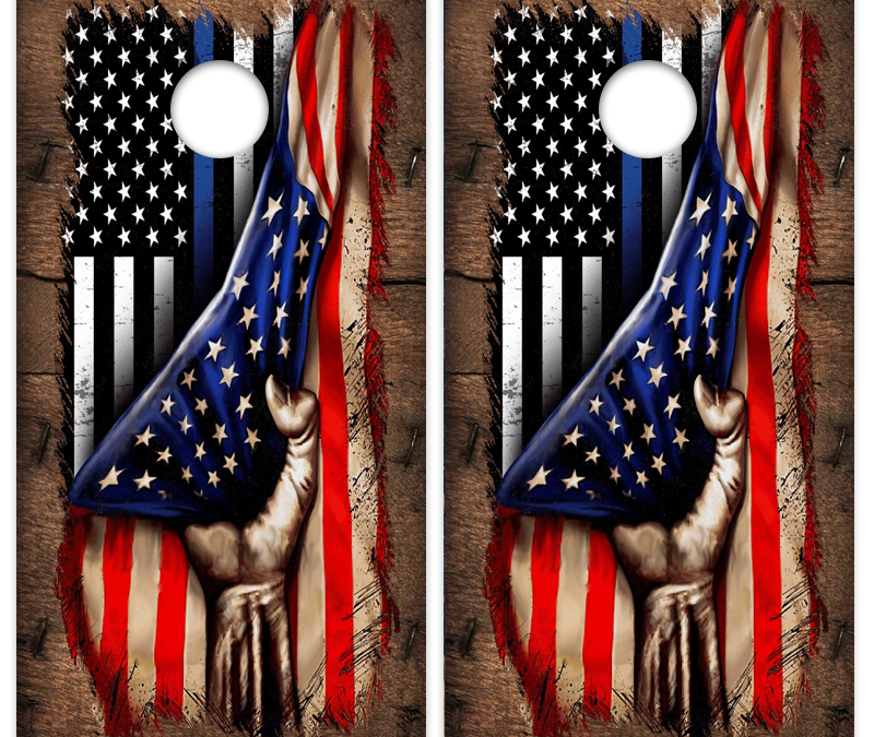 Blue Line Flag