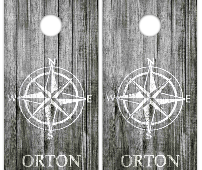Compass with Name