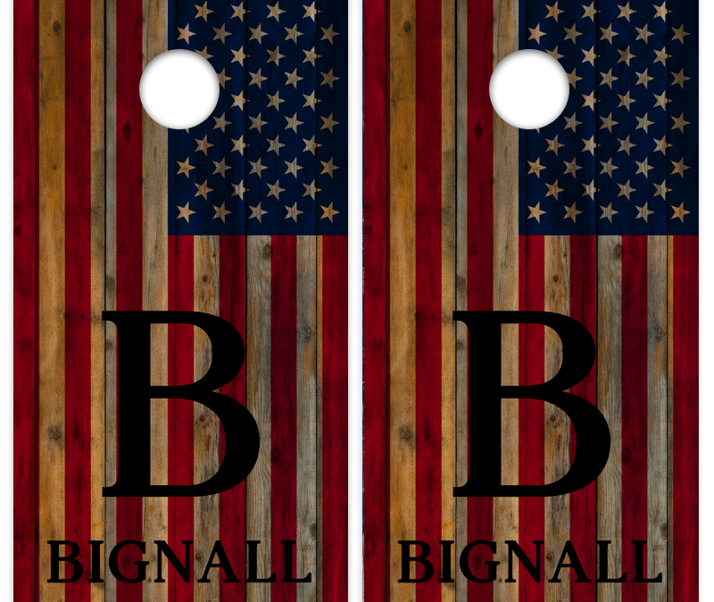 Flag with Name