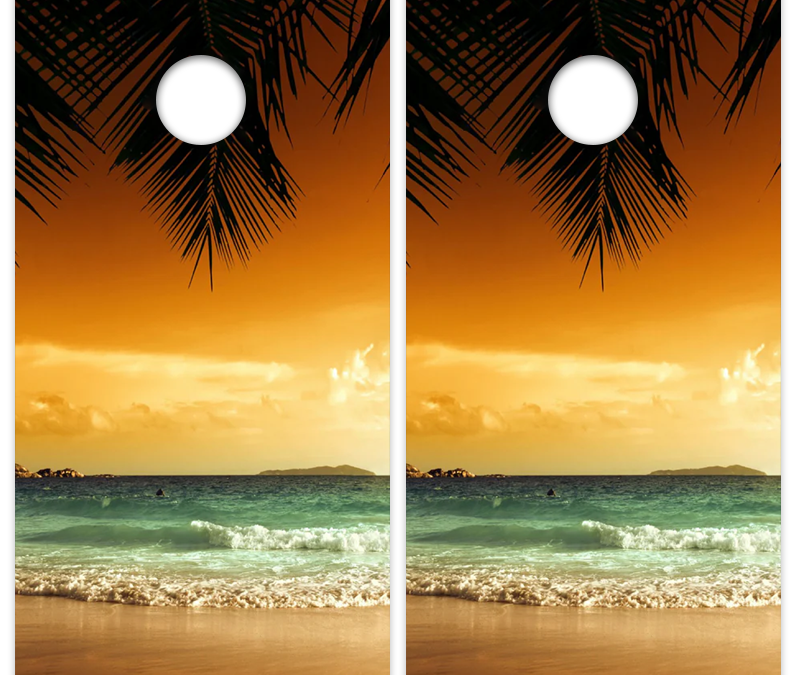 Beach Palm Tree 4