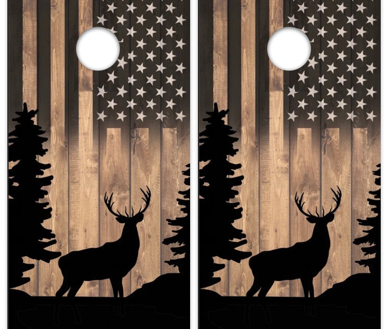 Buck Wood Flag