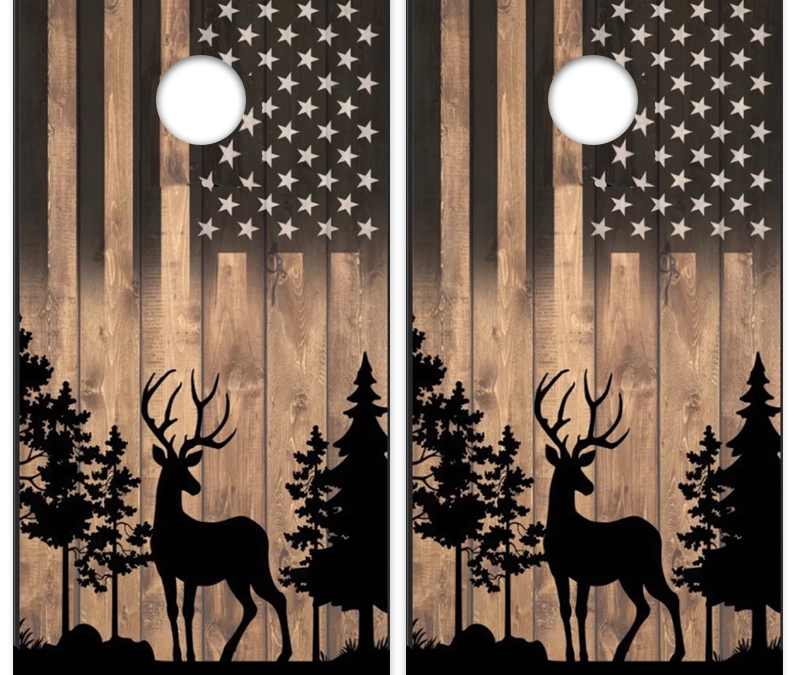 Buck Wood Flag 2