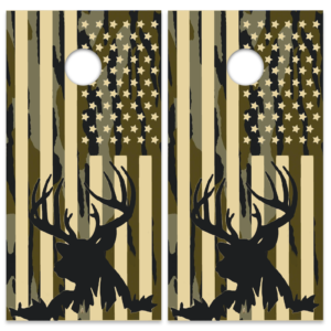 Deer Flag Mossy Oak Camo