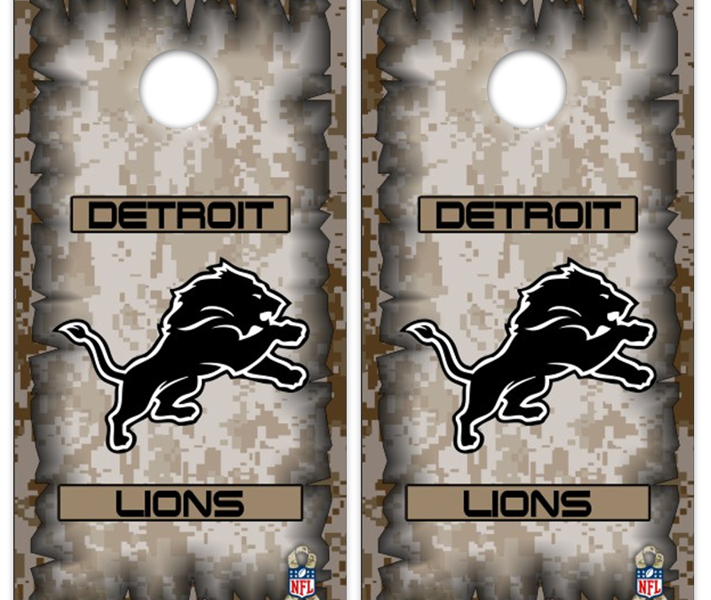 Detroit Lions Camo