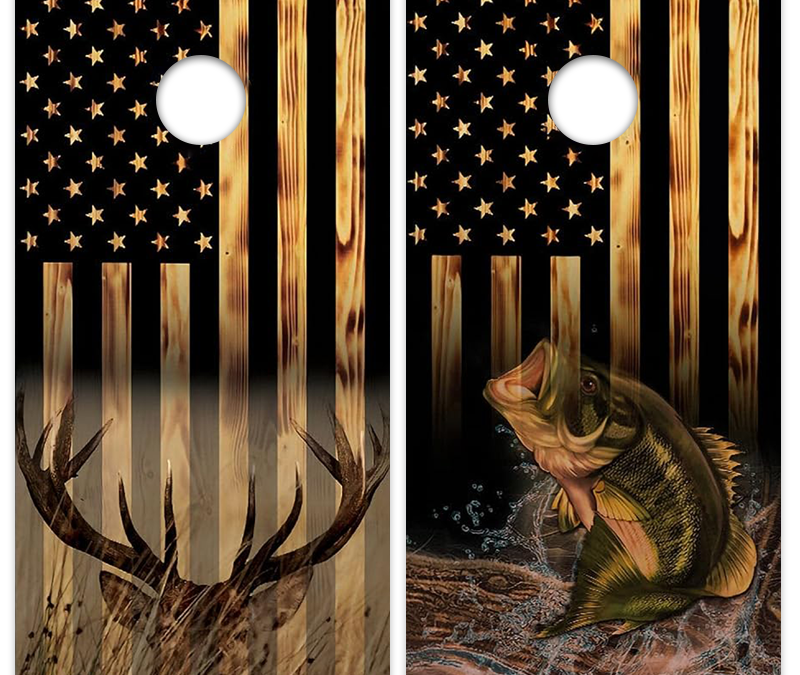 Flag Deer 6