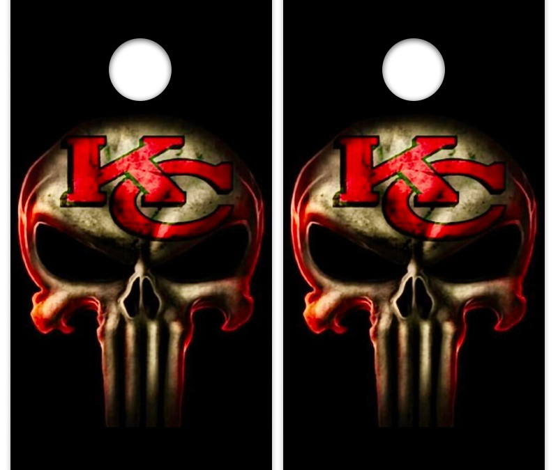 Kansas City Chiefs Skull