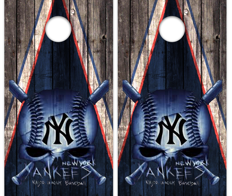 New York Yankees Skull