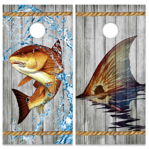 Red Fish Jumping Tailing