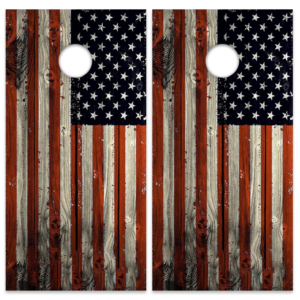 US Flag Very Rustic
