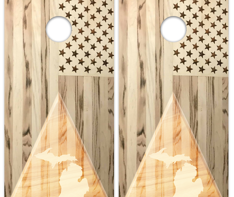 Michigan Triangle Flag